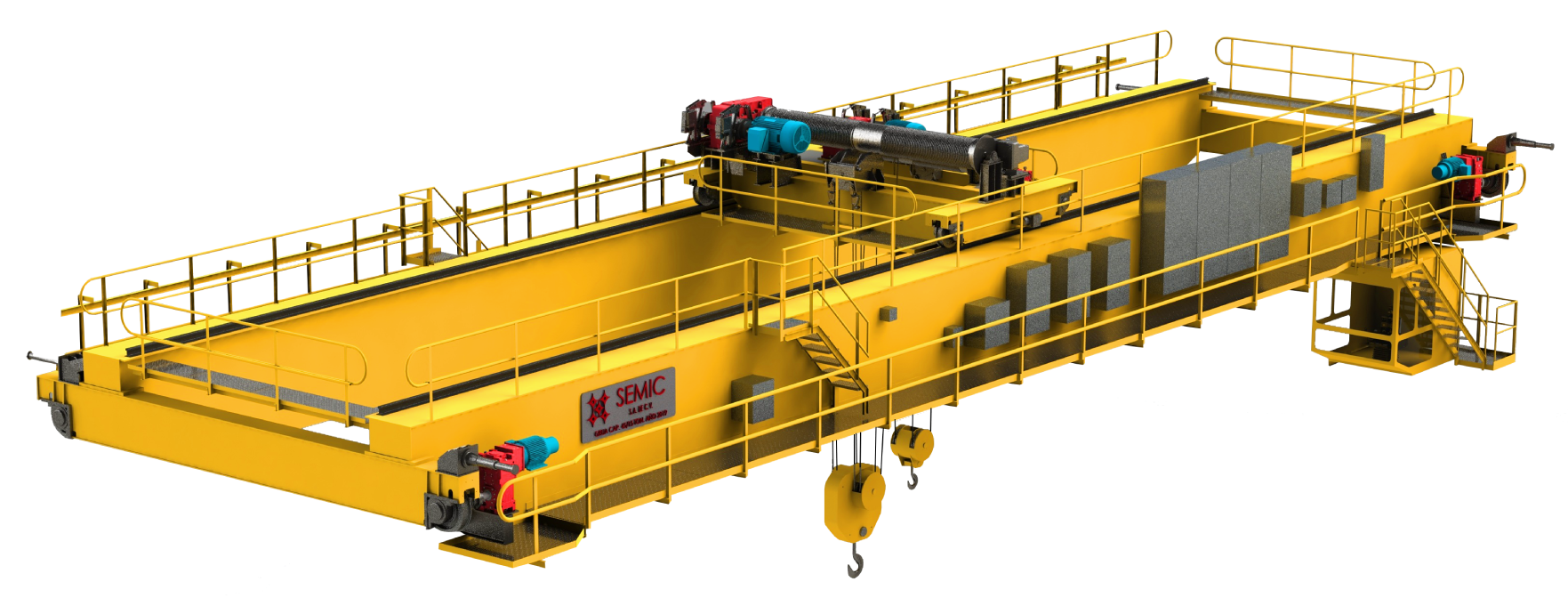 grua viajera bipuente