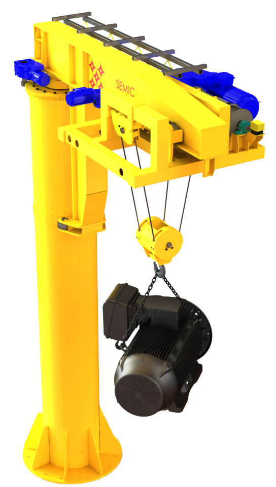 Grúa radial