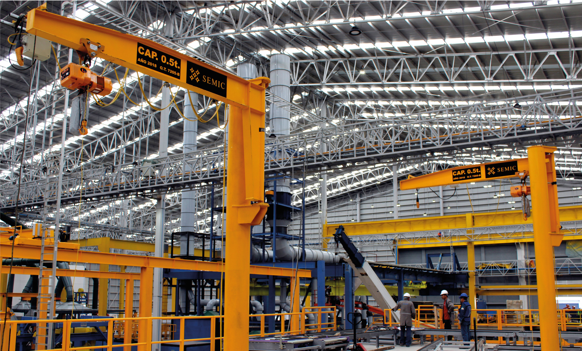 gruas radiales